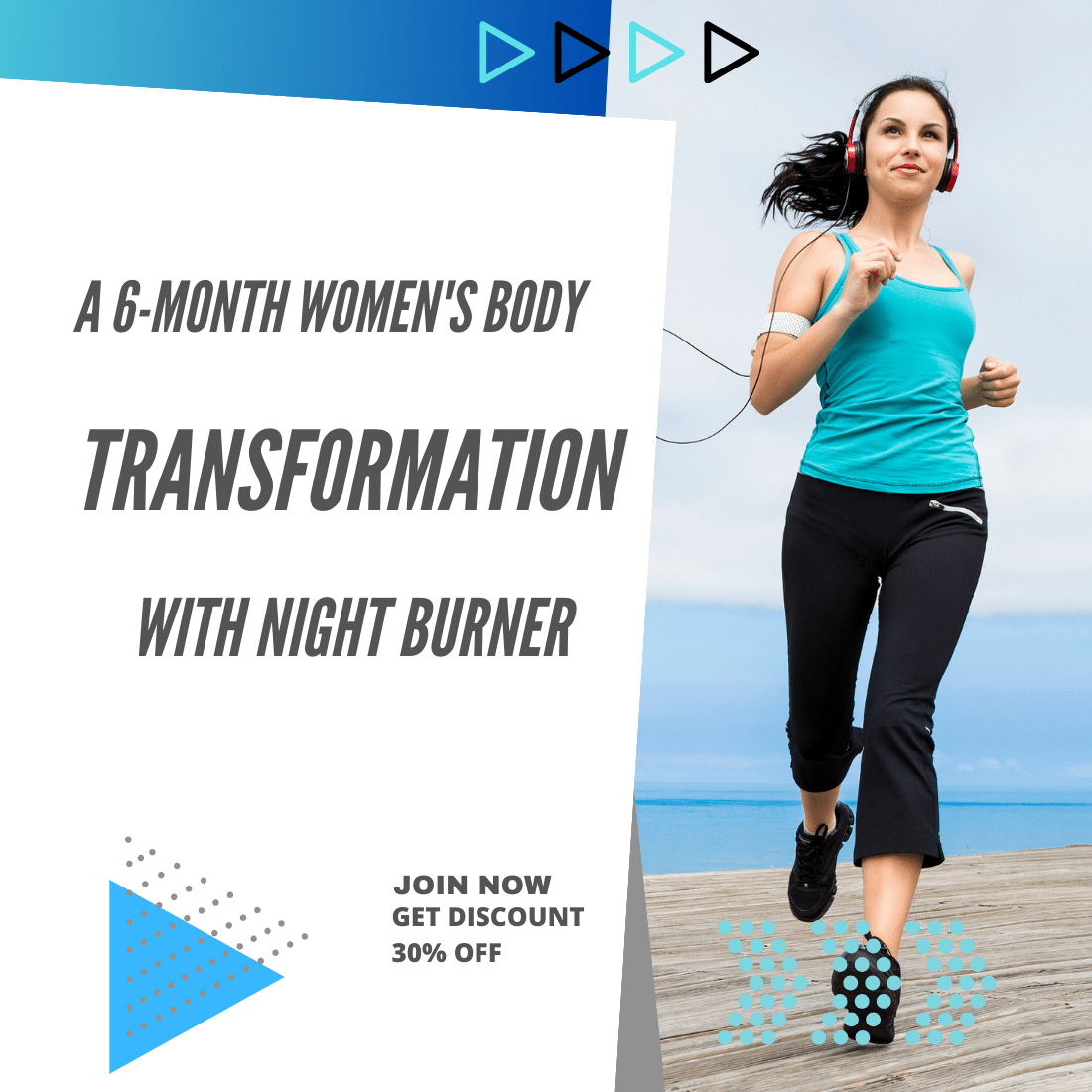 A 6-Month Women's Body Transformation with Night Burner