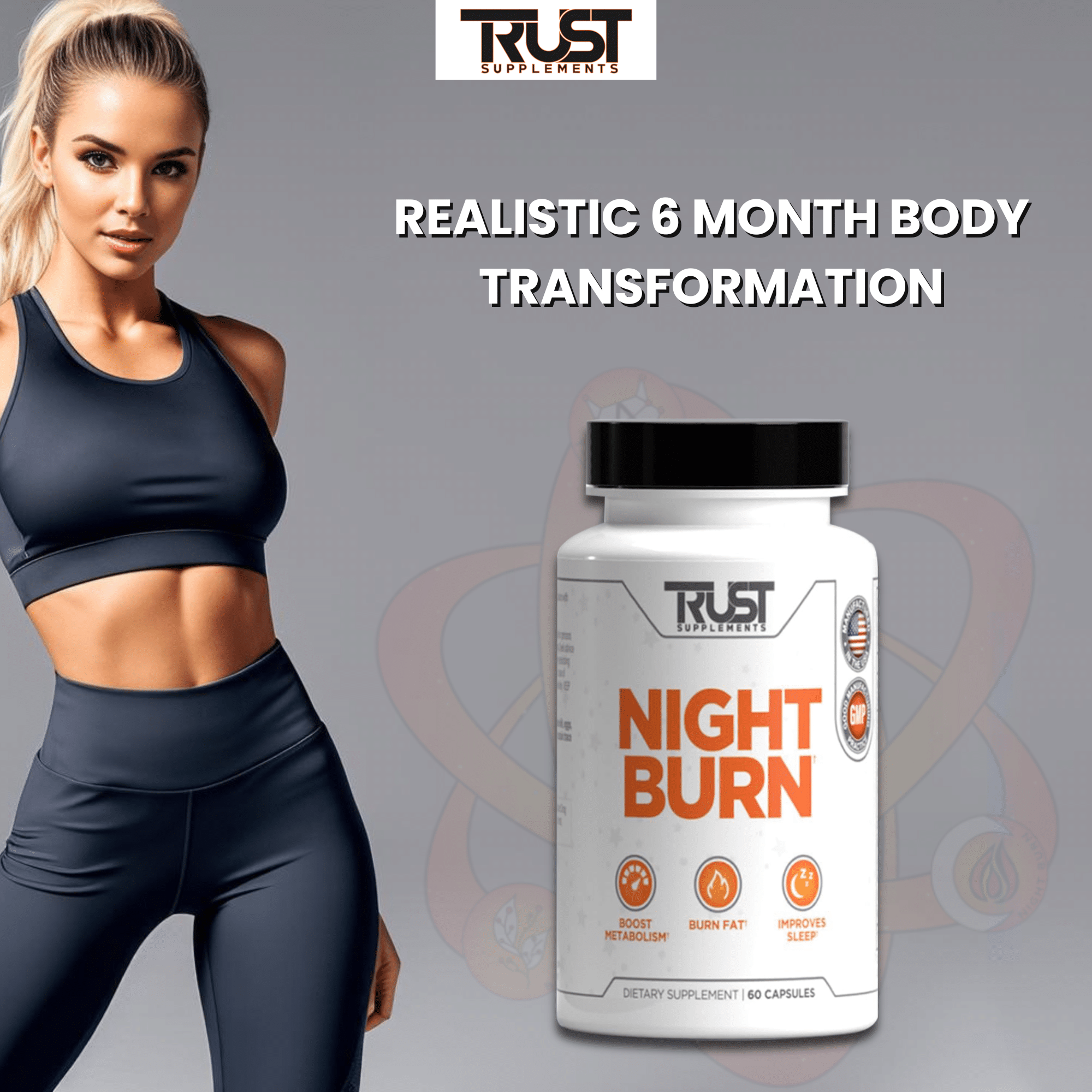 realistic 6 month body transformation