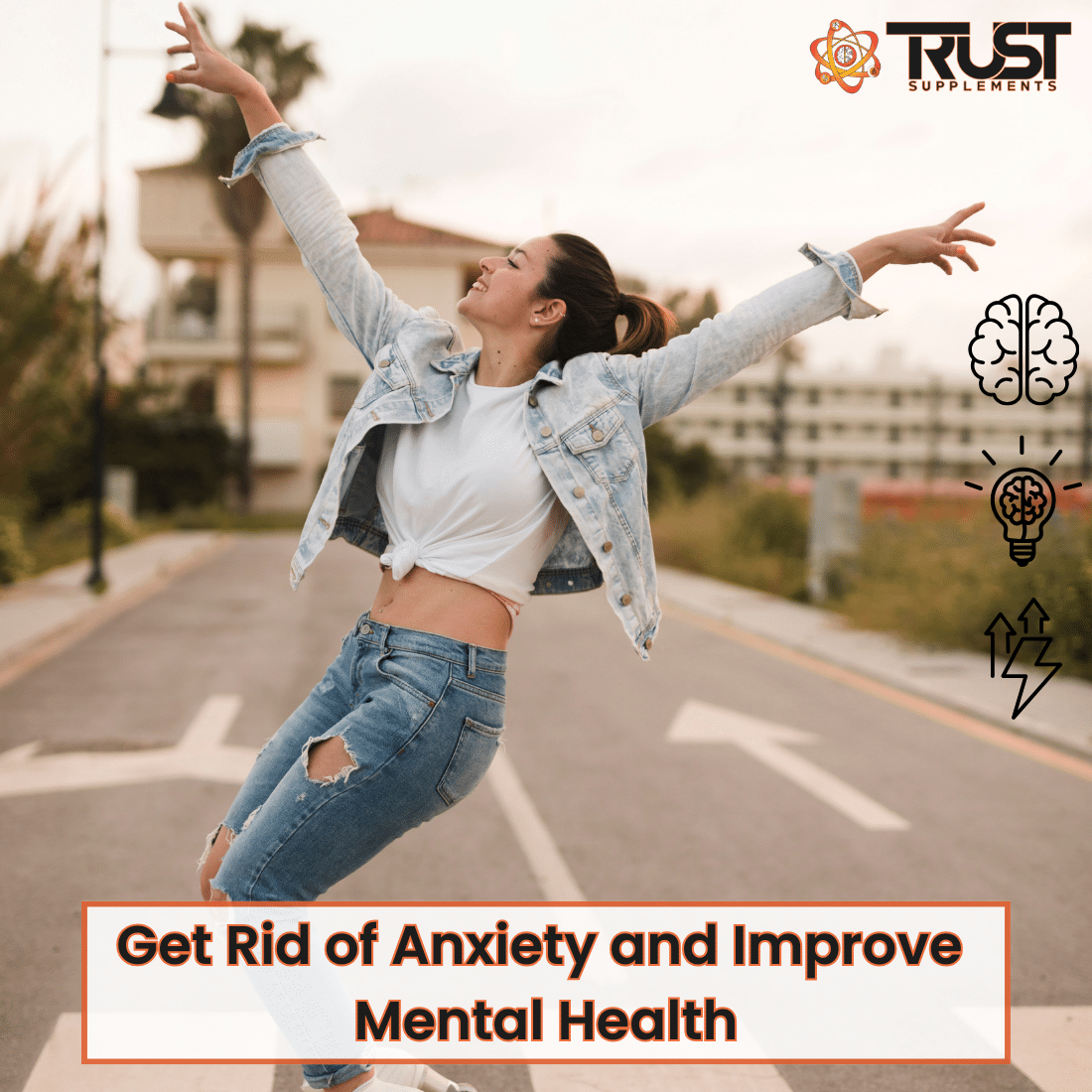 hot girl happy on the road